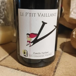 Le P'tit Vaillant Rouge (5L) - Les Grandes Vignes - Laurence, Dominique & Jean-François Vaillant 