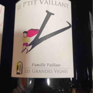 Le P'tit Vaillant Rouge (5L) - Les Grandes Vignes - laurence-dominique-jean-francois-vaillant