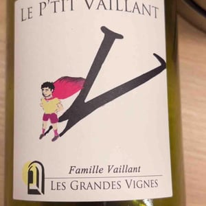 Le P'tit Vaillant Rouge - Les Grandes Vignes - Laurence, Dominique & Jean-François Vaillant -2021