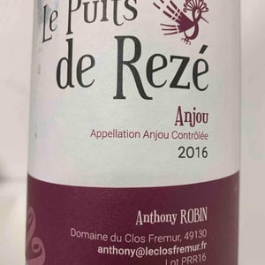 Le Puits De Rezé (Rouge) - Domaine du Clos Fremur - anthony-robin