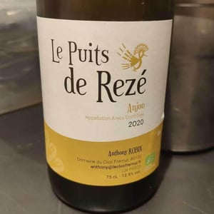 Le Puits De Rezé (Rouge) - Domaine du Clos Fremur - anthony-robin