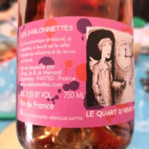 Le Quart D’heure Ange Vin - Les Sablonnettes - Christine & Joël Ménard 