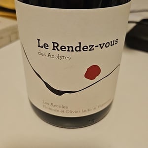 Le Rendez-vous des Acolytes - Domaine Des Accoles - florence-olivier-leriche