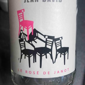 Le Rosé de Janot 2015 - Domaine Jean David - jean-luc-auffret-martine-jean-david