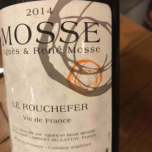 Domaine Mosse - Sylvestre & Joseph Mosse - Le Rouchefer