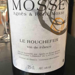 Domaine Mosse - Sylvestre & Joseph Mosse - Le Rouchefer