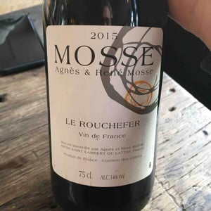 Le Rouchefer - Domaine Mosse - Sylvestre & Joseph Mosse 