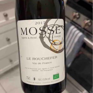 Le Rouchefer - Domaine Mosse - Sylvestre & Joseph Mosse 