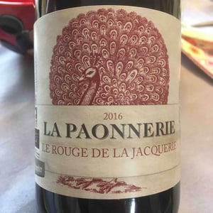 Le Rouge de la Jacquerie - La Paonnerie - Marie Carroget 