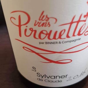 Le Sylvaner De Claude 2016