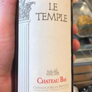 Le Temple (blanc) - Château Bas - Philippe Pouchin 