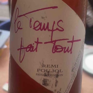 Le Temps Fait Tout (rouge) - Le Temps Fait Tout - remi-poujol