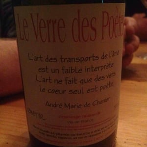 Le Verre des Poètes - Domaine de Montrieux (sold) - emile-heredia-sold