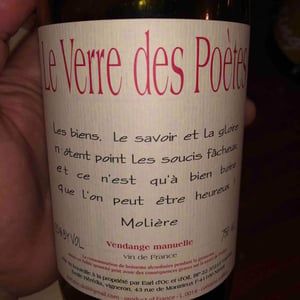 Domaine de Montrieux (sold) - Emile Hérédia (sold) - Le Verre des Poètes