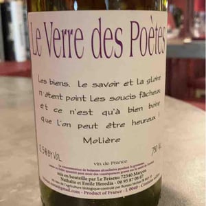Le Verre des Poètes - Domaine de Montrieux (sold) - Emile Hérédia (sold) 