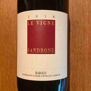 Le Vigne - Sandrone - luciano-sandrone -2018