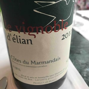 Le Vignoble D'Elian 2010