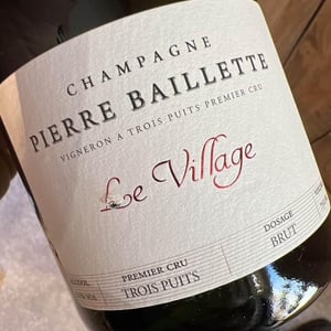 Le Village 1er Cru - Champagne Pierre Baillette - Pierre Baillette -2017