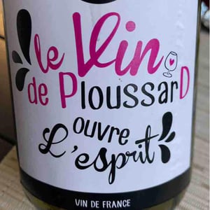 Le Vin de PloussarD ouvre L'esprit - Domaine Bornard - Tony Bornard 
