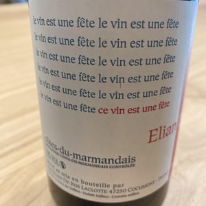 Ce Vin Est Une Fête - Elian Da Ros - sandrine-et-elian-da-ros