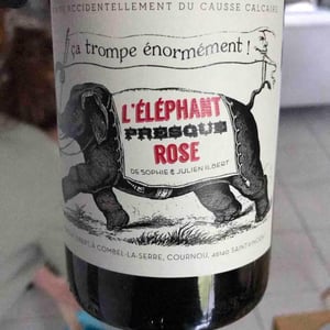 L’Elephant Presque Rose - Château Combel La Serre - sophie-julien-ilbert