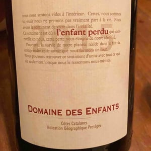 L'Enfant Perdu - Domaine des Enfants - marcel-buhler-carrie-sumner
