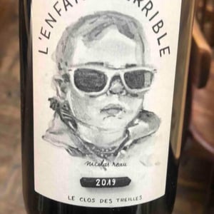 L'Enfant Terrible (2019 label) - Le Clos des Treilles - nicolas-reau -2019