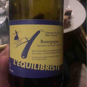 L'Équilibriste Rouge - Domaine de la Cras - Marc Soyard 