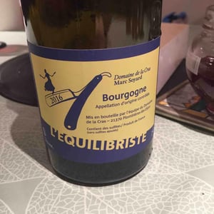 L'Équilibriste Rouge - Domaine de la Cras - marc-soyard