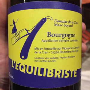 L'Équilibriste Rouge - Domaine de la Cras - marc-soyard