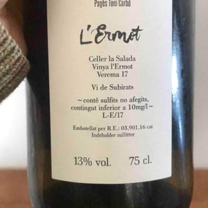 L'Ermot - Celler La Salada - toni-carbo