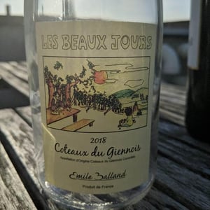 Les Beaux Jours - Coteaux Du Giennois - emile-ballard
