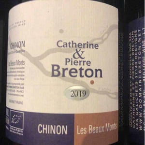 Les Beaux Monts - Domaine Breton - Catherine & Pierre Breton -2018