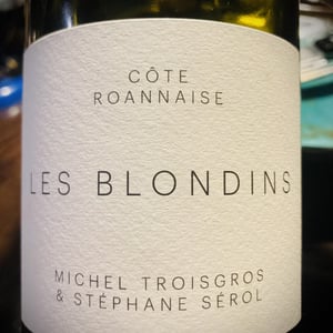 Les Blondins (X Michel Troisgros) - Domaine Serol - stephane-et-carine-serol -2020