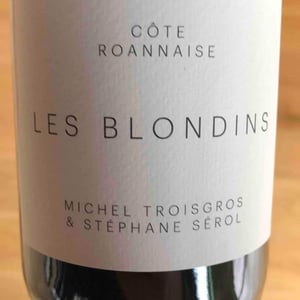 Les Blondins (X Michel Troisgros) - Domaine Serol - stephane-et-carine-serol -2020