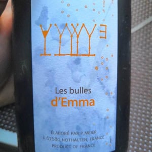 Les Bulles d'Emma - Domaine Julien Meyer - Patrick Meyer 