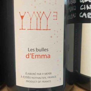 Les Bulles d'Emma - Domaine Julien Meyer - patrick-meyer
