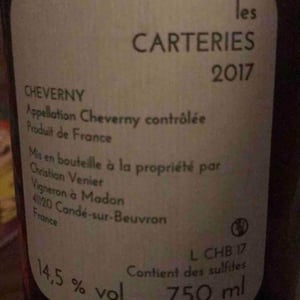 Christian Venier - Christian Venier - Les Carteries (Blanc)