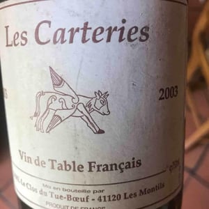 Les Carteries - Clos du Tue-Bœuf - Zoé, Louise & Thierry Puzelat 
