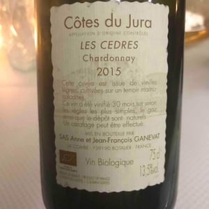 Domaine Ganevat - Anne & Jean-François Ganevat - Les Cèdres