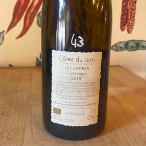 Les Cèdres - Domaine Ganevat - anne-jean-francois-ganevat