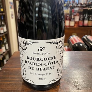 Les Champs Rigets Rouge - Domaine Fiona Leroy - Fiona Leroy -2020