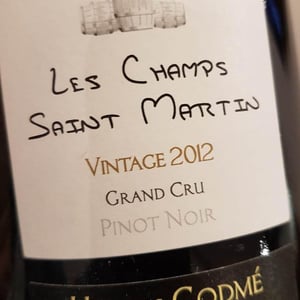 Les Champs Saint Martin - Champagne Hugues Godmè - Hugues Godmè -2012