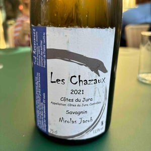 Les Chazaux Savagnin - Nicolas Jacob - Nicolas Jacob -2020
