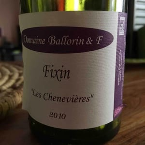 Les Chenevières - Domaine Ballorin - gilles-ballorin