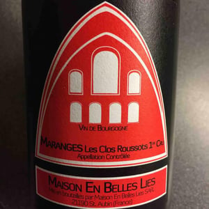 Les Clos Roussots 1er Cru - Maison en Belles Lies - Pierre Fenals 