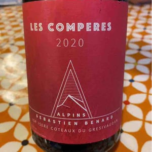 Les Compères - Domaine Les Alpins - Sébastien Bénard -2015