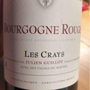 Clos des Vignes du Maynes - Julien Guillot - Les Crays