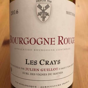 Clos des Vignes du Maynes - Julien Guillot - Les Crays