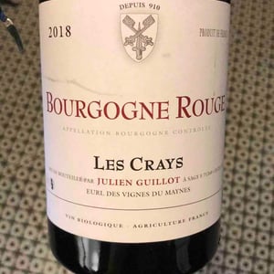 Clos des Vignes du Maynes - Julien Guillot - Les Crays